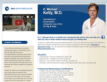 Tablet Screenshot of drkellyomaha.com